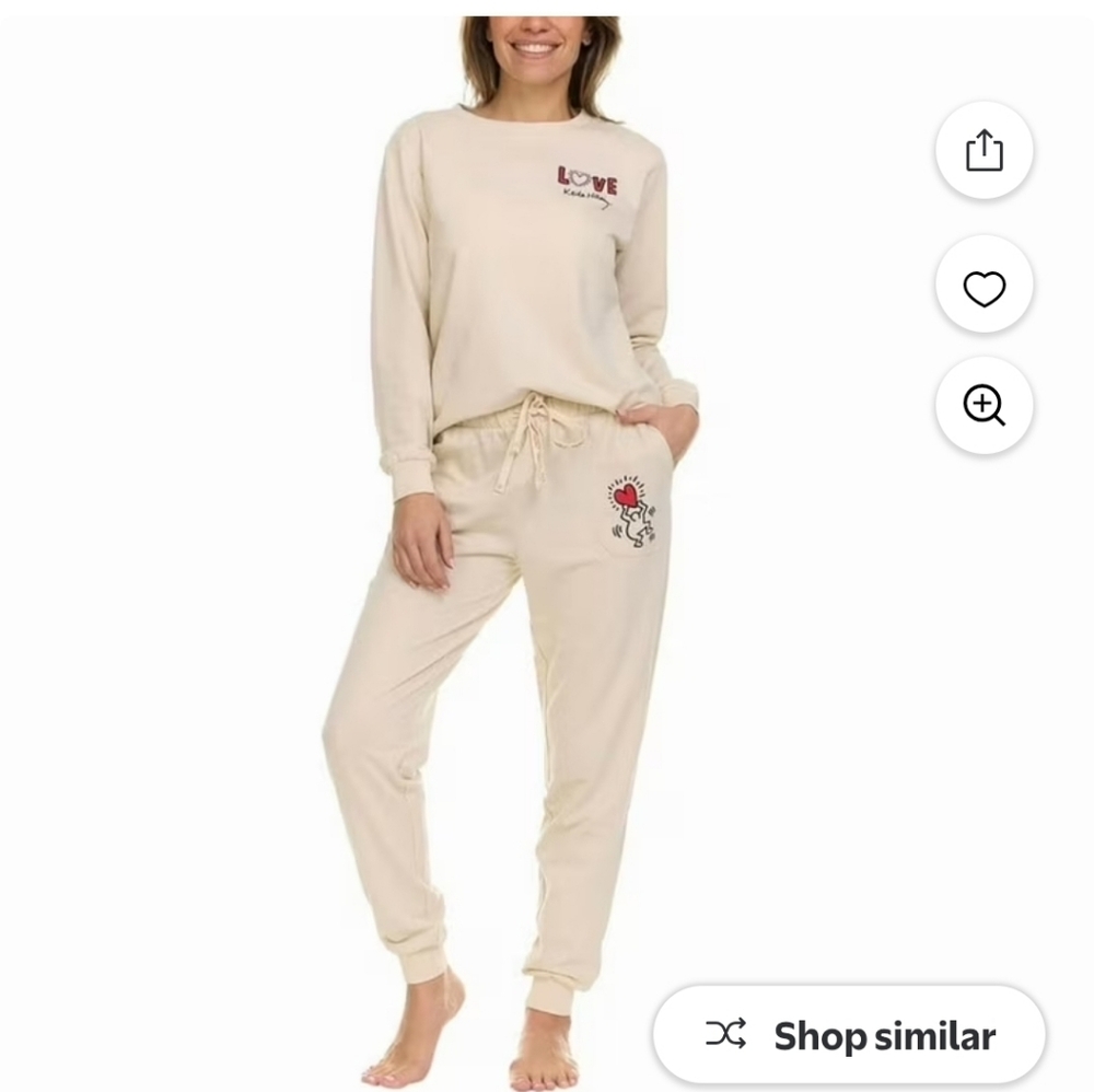 (Ew) Keith Haring Graphic Lounge Set